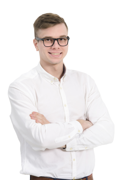 Das Bild zeigt einen jungen Mann, als Symbolbild für Manuel.